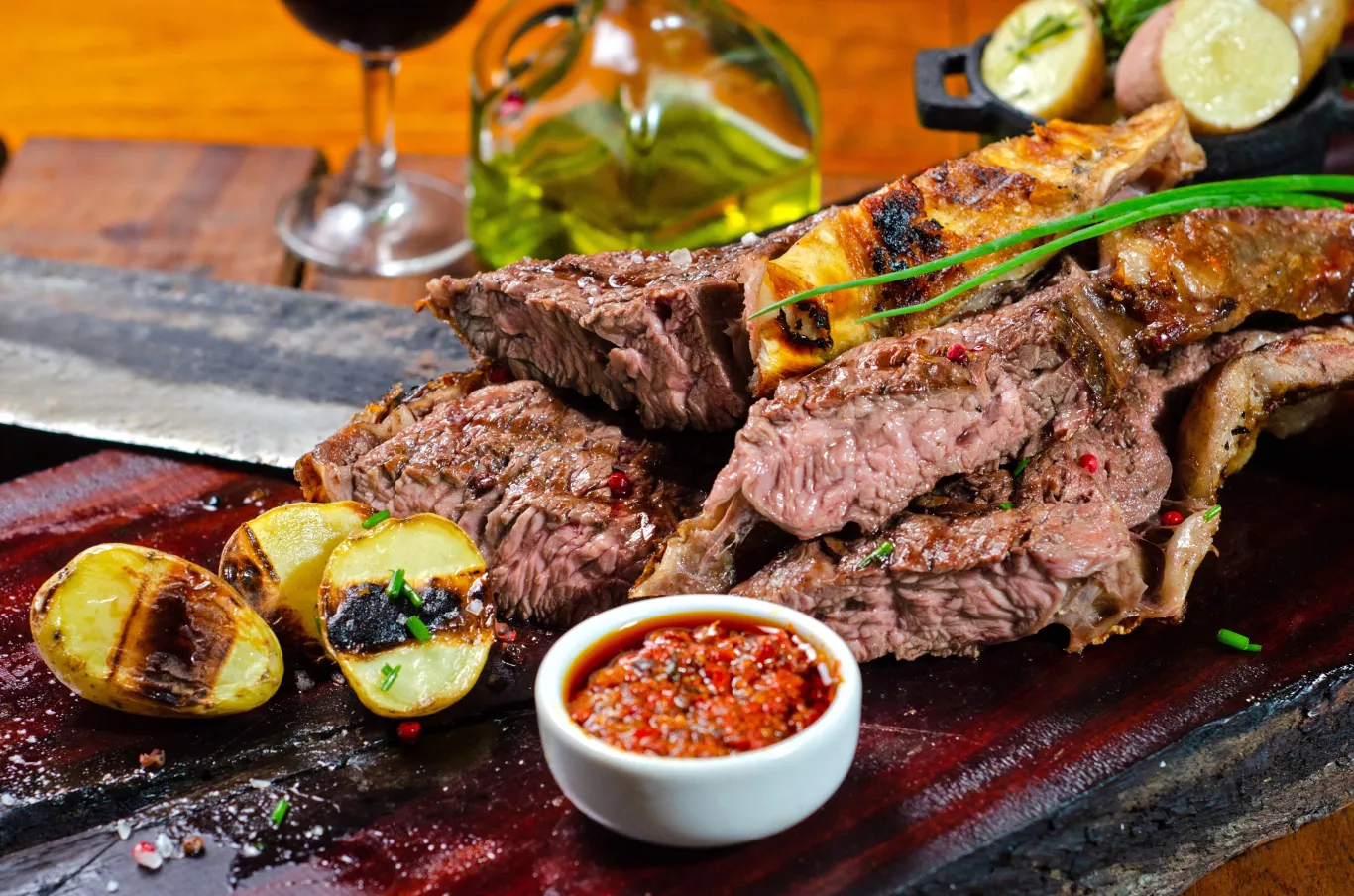 Vacío a la parrilla